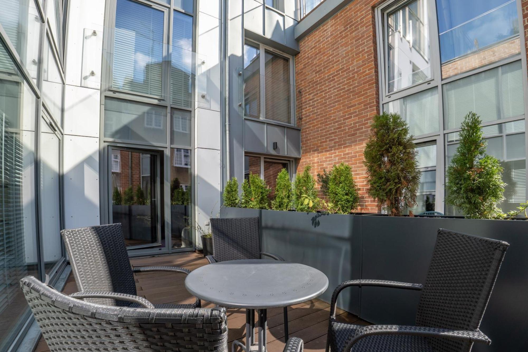 Viu Apartament Z Tarasem W Sercu Gdanska Eksteriør billede